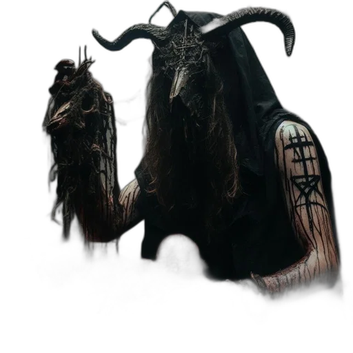 creature, animal, mask, staff transparent PNG cut-out