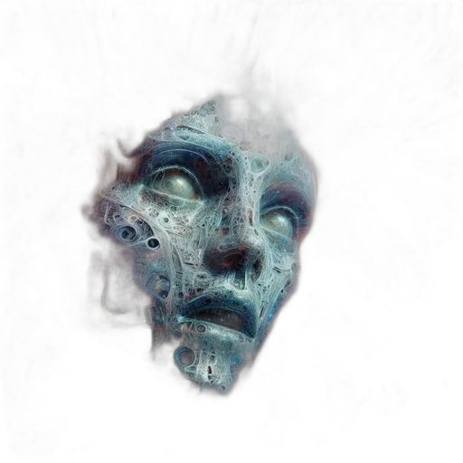 mask, face, creature, robot transparent PNG cut-out