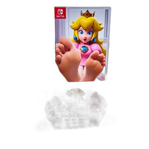 shoes, crown, 3d render, concept art transparent PNG cut-out