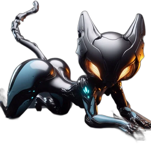 robot, concept art, 3d render, comic book art transparent PNG cut-out