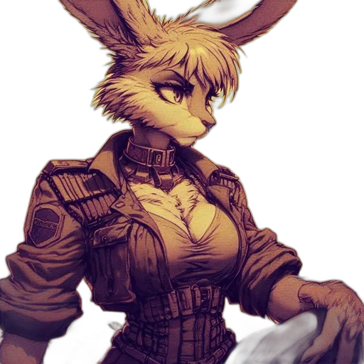 animal, staff, dress, fantasy art transparent PNG cut-out