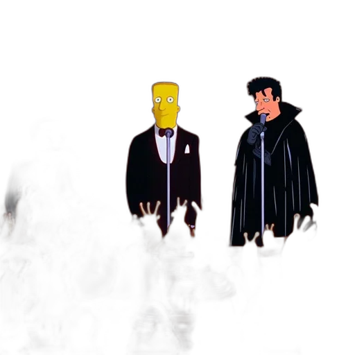 jacket, mask, concept art, comic book art transparent PNG cut-out