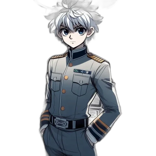 staff, robot, jacket, creature transparent PNG cut-out