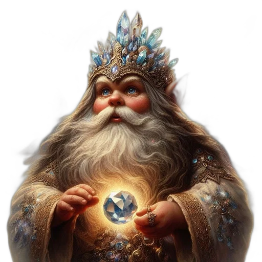 crown, jewelry, face, staff transparent PNG cut-out