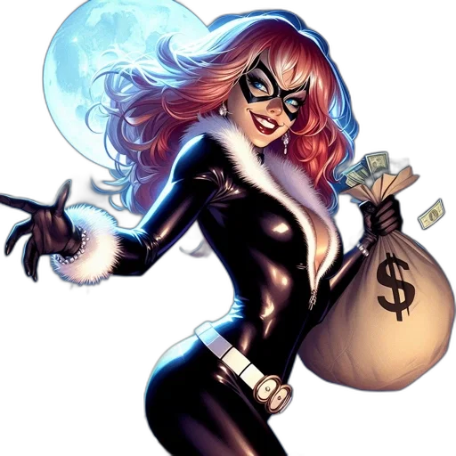 comic book art, concept art, cartoon, fantasy art transparent PNG cut-out