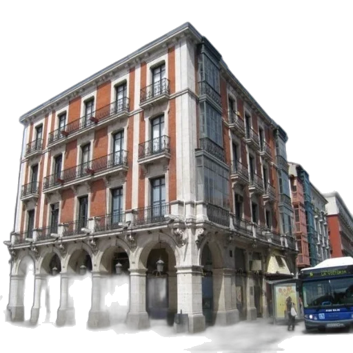 building, photorealistic, 3d render, concept art transparent PNG cut-out
