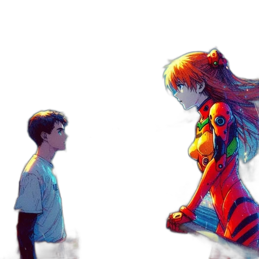 robot, dress, creature, anime transparent PNG cut-out