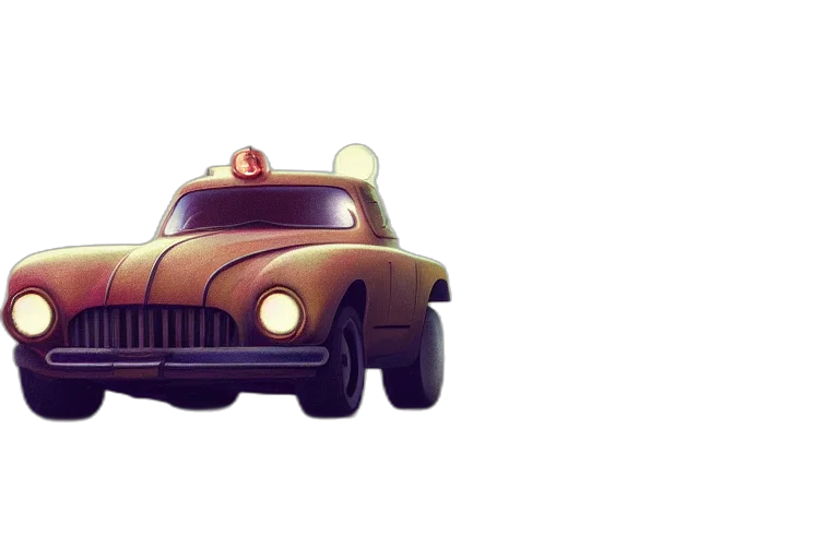 car, hat, crown, weapon transparent PNG cut-out