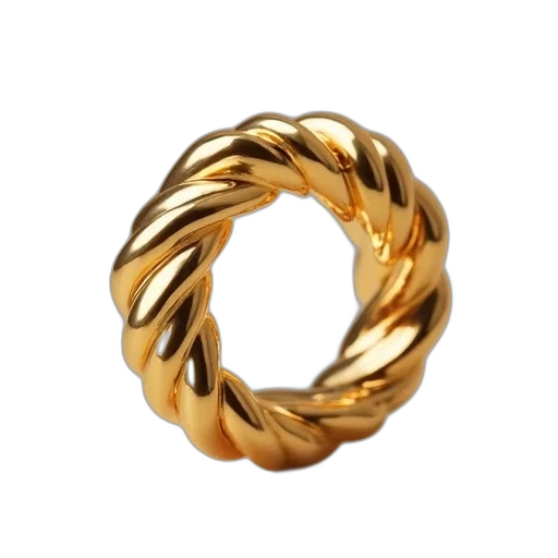 jewelry, crown, 3d render, golden transparent PNG cut-out