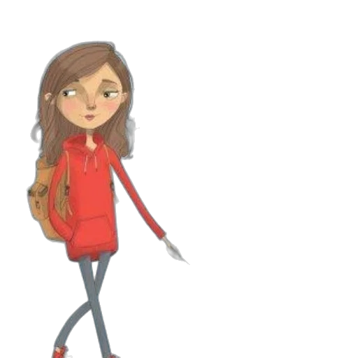 staff, dress, jacket, hair transparent PNG cut-out