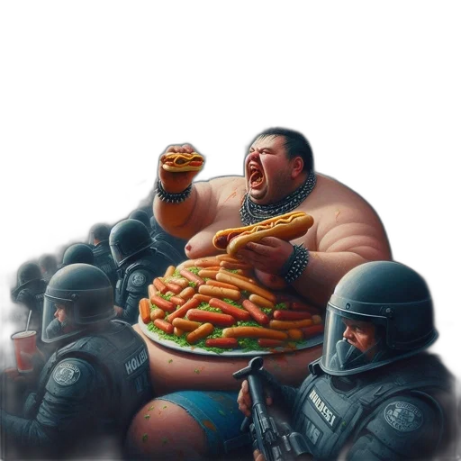 food, robot, weapon, creature transparent PNG cut-out