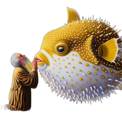animal, creature, 3d render, concept art transparent PNG cut-out