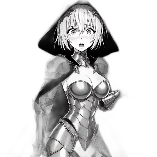 robot, dress, sword, weapon transparent PNG cut-out