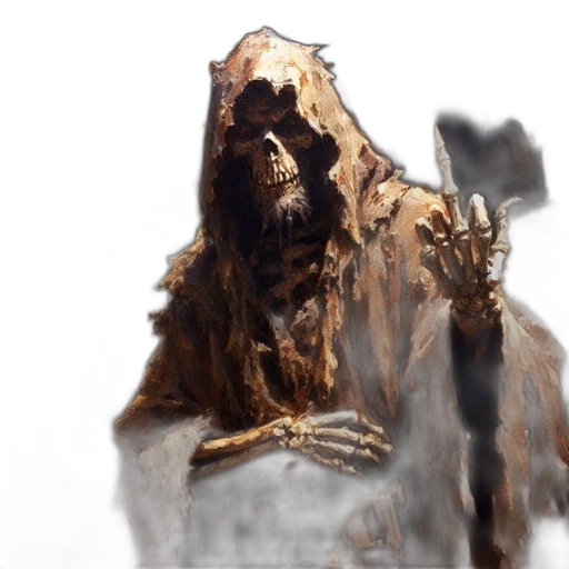 creature, mask, face, staff transparent PNG cut-out