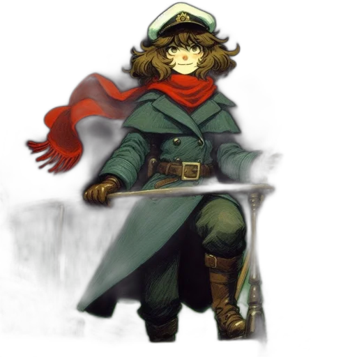 staff, sword, hat, weapon transparent PNG cut-out