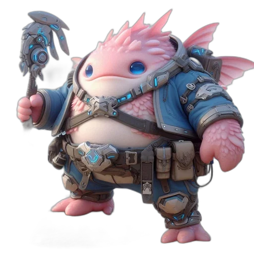 dragon, creature, animal, staff transparent PNG cut-out