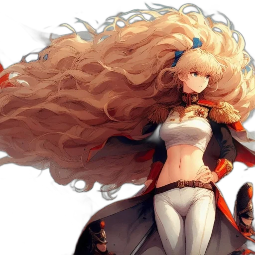 hair, crown, dress, dragon transparent PNG cut-out