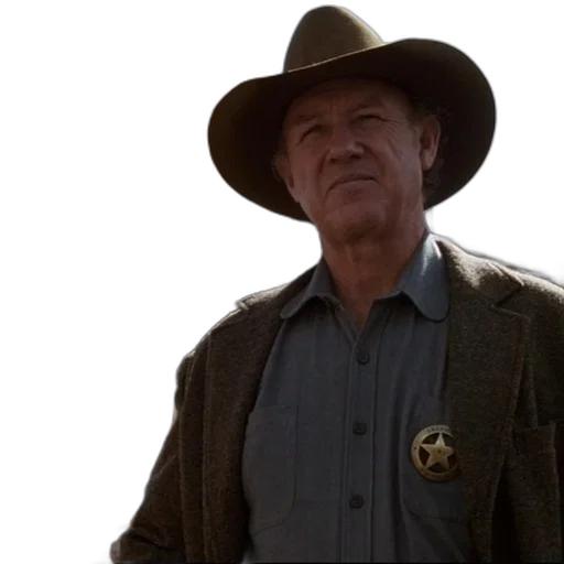hat, staff, jacket, man transparent PNG cut-out