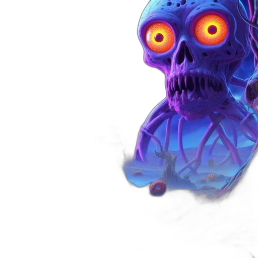mask, creature, robot, face transparent PNG cut-out
