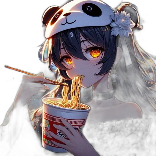 food, creature, robot, hat transparent PNG cut-out