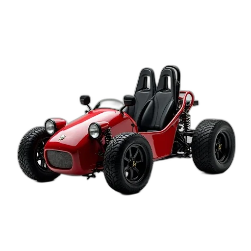 car, robot, 3d render, xk8 transparent PNG cut-out