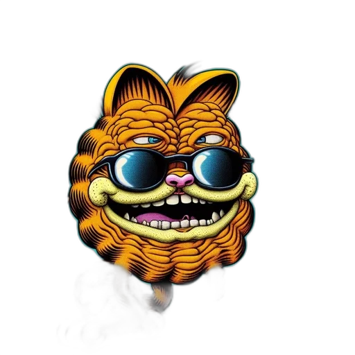 jewelry, mask, creature, 3d render transparent PNG cut-out
