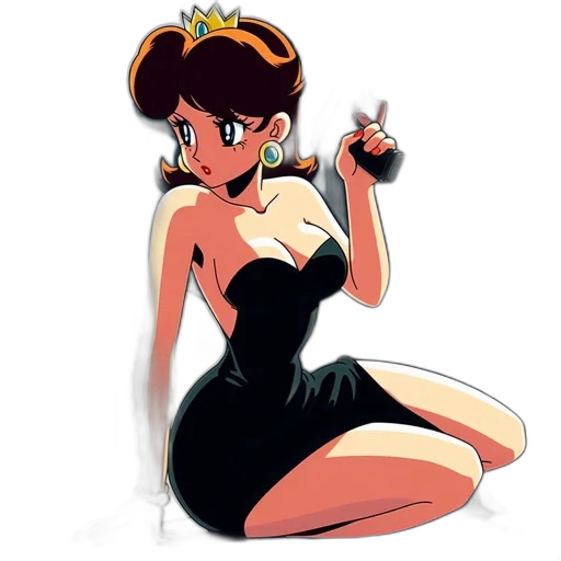 crown, dress, jewelry, cartoon transparent PNG cut-out