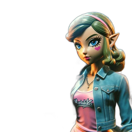 jacket, 3d render, concept art, cartoon transparent PNG cut-out