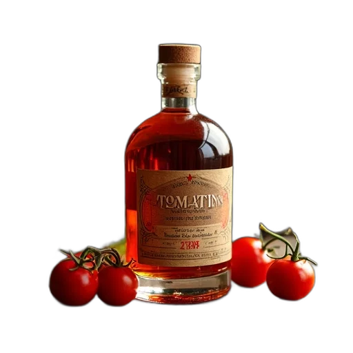 bottle, botanists, tomatinn, limited transparent PNG cut-out
