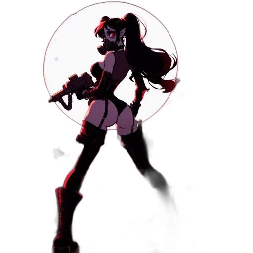 weapon, staff, robot, sword transparent PNG cut-out