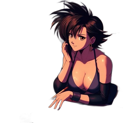 dress, anime, concept art, pixel art transparent PNG cut-out