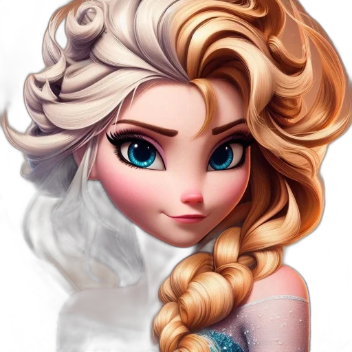 face, dress, jewelry, crown transparent PNG cut-out