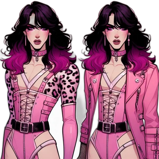 jacket, comic book art, concept art, cartoon transparent PNG cut-out