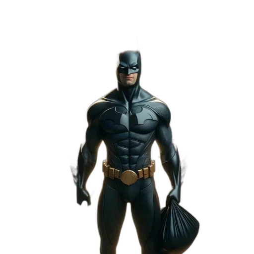 comic book art, concept art, 3d render, photorealistic transparent PNG cut-out