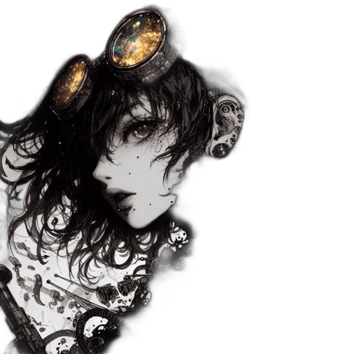 mask, fantasy art, photorealistic, concept art transparent PNG cut-out