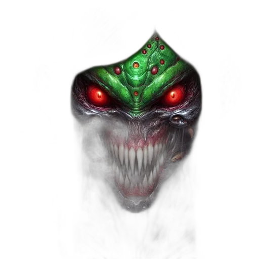 mask, creature, face, dragon transparent PNG cut-out