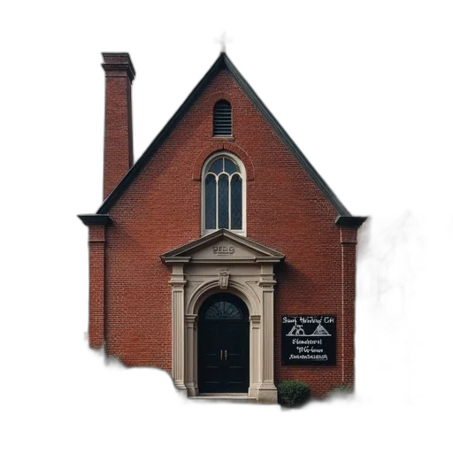 building, staff, crown, 3d render transparent PNG cut-out