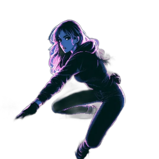 jacket, sword, creature, weapon transparent PNG cut-out