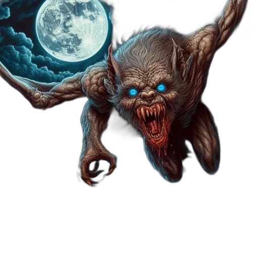 creature, face, mask, staff transparent PNG cut-out