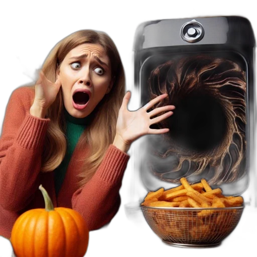 creature, food, mask, hair transparent PNG cut-out