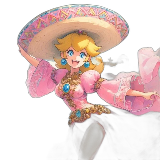 hat, weapon, dress, crown transparent PNG cut-out