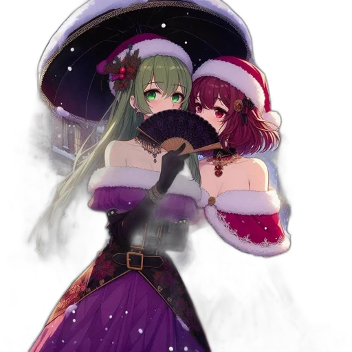 hat, dress, concept art, anime transparent PNG cut-out