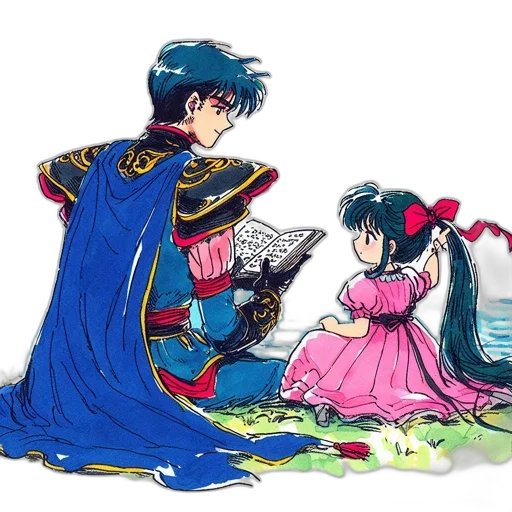 dress, sword, vaporwave, concept art transparent PNG cut-out