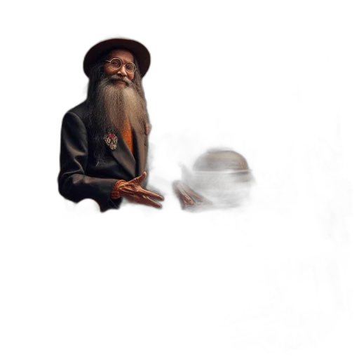 hat, face, hair, robot transparent PNG cut-out