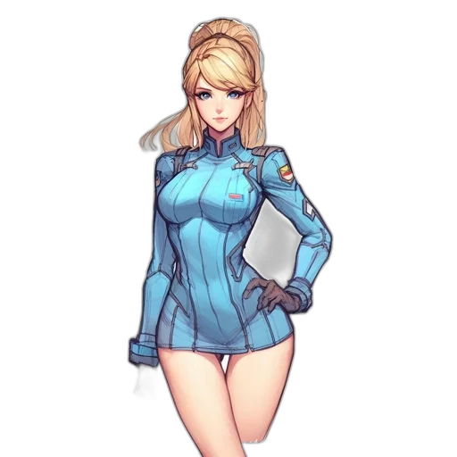 dress, staff, jacket, weapon transparent PNG cut-out