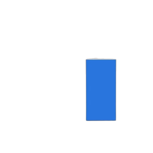 robot, pixel art, blue, monochrome transparent PNG cut-out