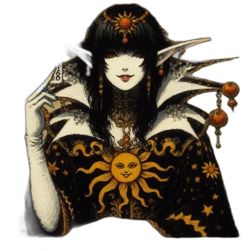jewelry, staff, crown, mask transparent PNG cut-out