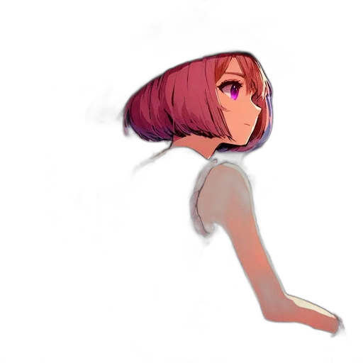 creature, face, hair, mask transparent PNG cut-out