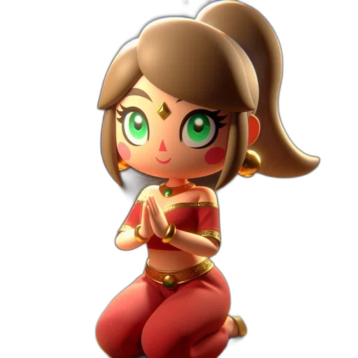 staff, weapon, 3d render, concept art transparent PNG cut-out