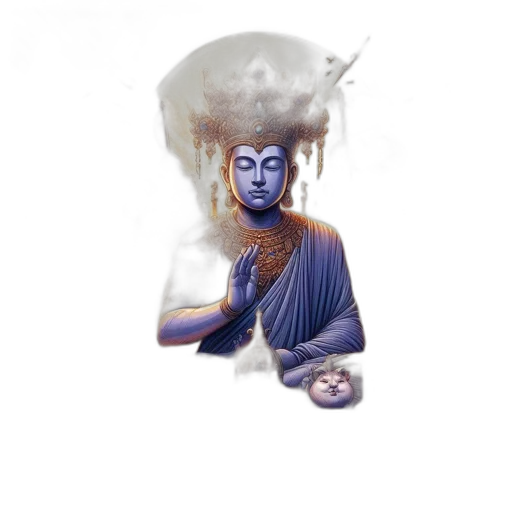 mask, staff, crown, face transparent PNG cut-out
